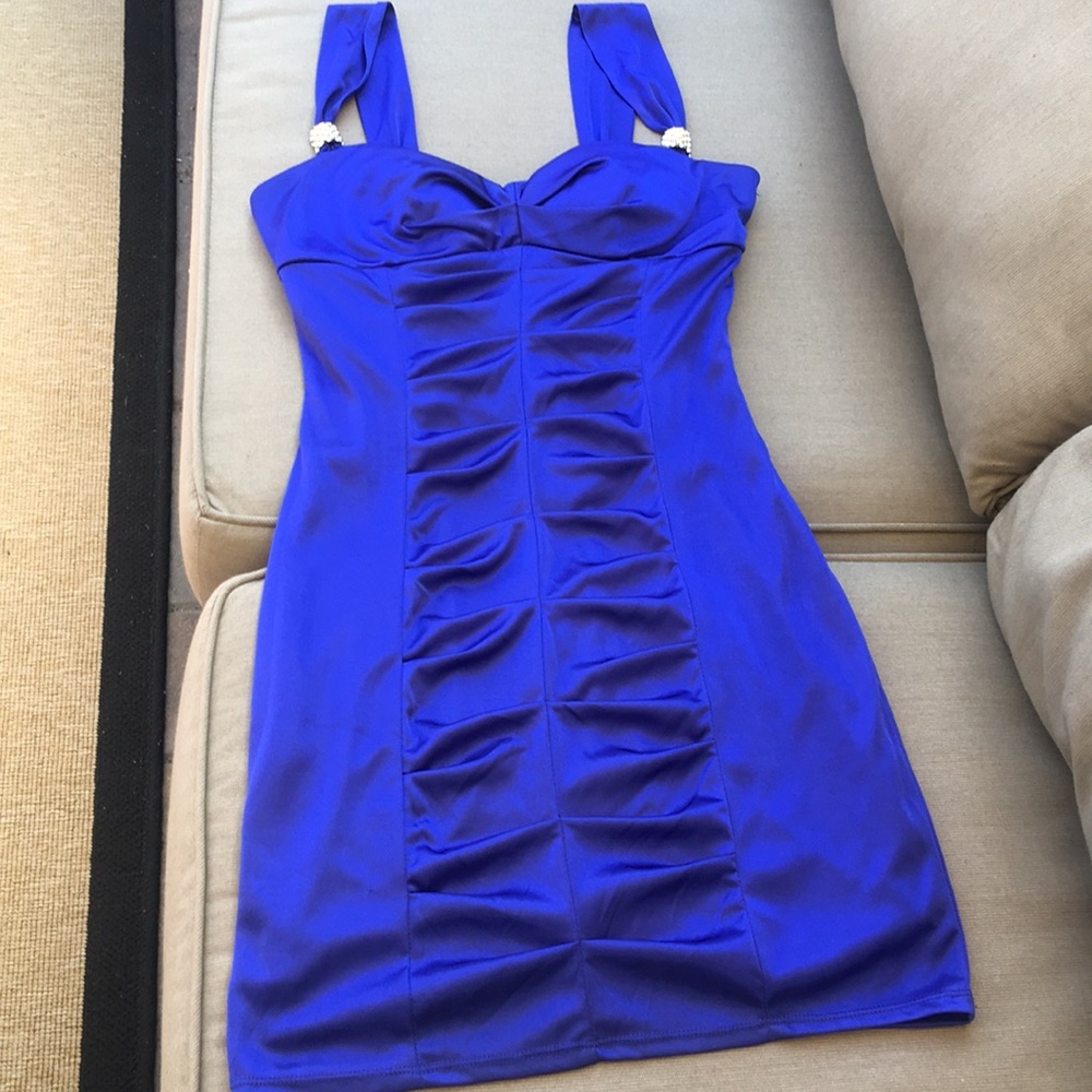 ❤️NWOT!❤️ Beautiful Sexy Navy Blue Dress.